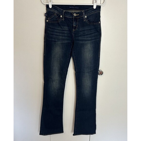 Rock & Republic Women’s Kasandra Boot Cut Jeans Dark Blue Denim Size 4 M - Picture 1 of 7